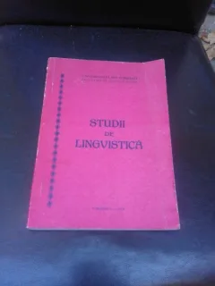 STUDII DE LINGVISTICA