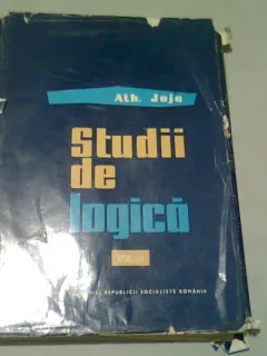 STUDII DE LOGICA - ATH. JOJA  VOL.III