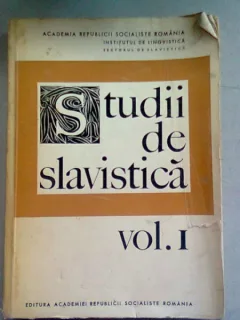 STUDII DE SLAVISTICA   VOL.I