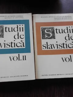 STUDII DE SLAVISTICA  VOL.I+II