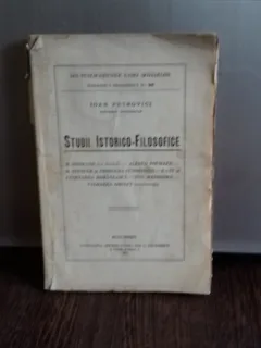 STUDII ISTORICO FILOSOFICE - IOAN PETROVICI
