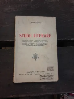STUDII LITERARE - AURELIU WEISS