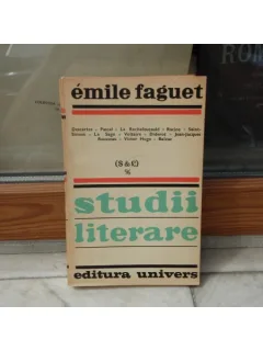STUDII LITERARE , EMILE FAGUET , 1975