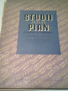STUDII PENTRU PIAN (C. CZERNY SI E. GNESINA) - MARIA CERNOVODEANU