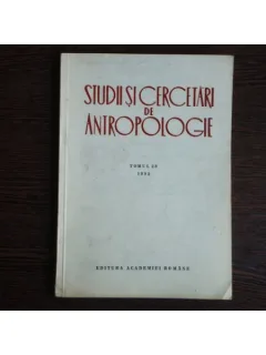 Studii si cercetari de antropologie Tomul 29, Prof. Univ. dr. Olga Negrasov