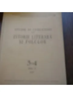 STUDII SI CERCETARI DE ISTORIE LITERARA SI FOLCLOR AN VI