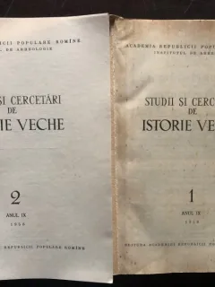 STUDII SI CERCETARI DE ISTORIE VECHE NR.1 SI 2 /1958