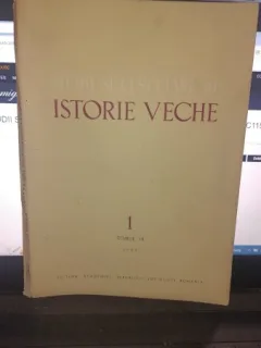 STUDII SI CERCETARI DE ISTORIE VECHE NR.1 , TOMUL 19/1968
