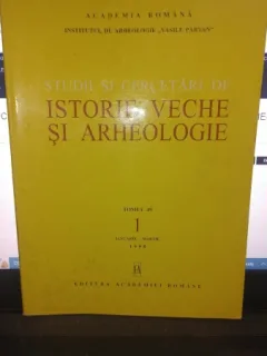 STUDII SI CERCETARI DE ISTORIE VECHE NR.1 , TOMUL 49 , IANUARIE-MARTIE/1998