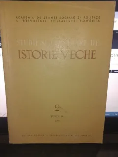 STUDII SI CERCETARI DE ISTORIE VECHE NR.2 , TOMUL 24/1973