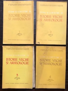 STUDII SI CERCETARI DE ISTORIE VECHE SI ARHEOLOGIE 1-4/1988