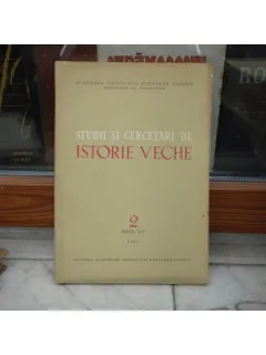 Studii si cercetari de istorie veche vol.2 anul XII 1961 , Em. Condurachi