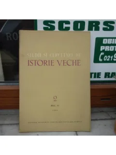 Studii si cercetari de istorie veche vol.2 anul XV 1964 , Em. Condurachi