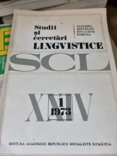 Studii si cercetari lingvistice nr.1/1973