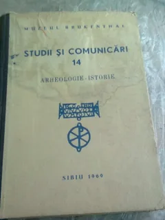 STUDII SI COMUNICARI 14, ARHEOLOGIE ISTORIE