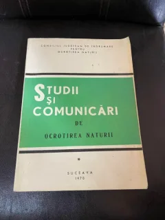 Studii si Comunicari de Ocrotirea Naturii 6-7 VI 1970