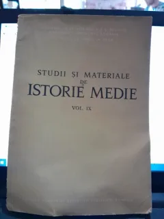 Studii si materiale de istorie medie vol.IX