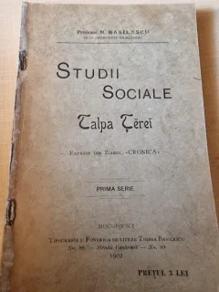 Studii sociale. Talpa Tarii - N. Basilescu