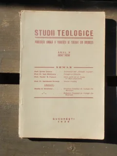 STUDII TEOLOGICE ANUL V . 1934-1936