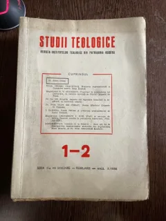Studii Teologice. Revista institutelor teologice din Patriarhia Romana Seria a II-a 1-2 1958