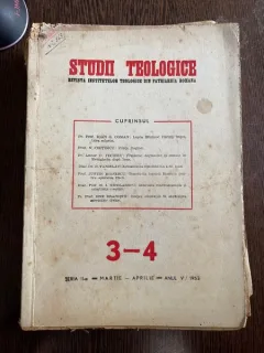 Studii Teologice. Revista institutelor teologice din Patriarhia Romana Seria a II-a 3-4 1953