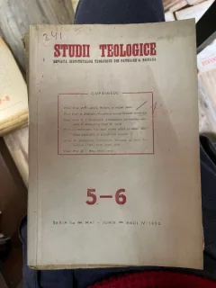 Studii Teologice. Revista institutelor teologice din Patriarhia Romana Seria a II-a 5-6 1952