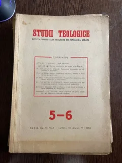 Studii Teologice. Revista institutelor teologice din Patriarhia Romana Seria a II-a 5-6 1953