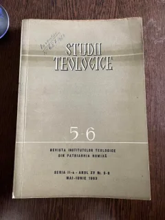 Studii Teologice. Revista institutelor teologice din Patriarhia Romana Seria a II-a 5-6 1963