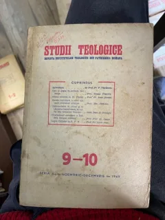 Studii Teologice. Revista institutelor teologice din Patriarhia Romana Seria a II-a 9-10 1949