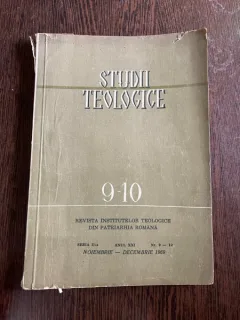 Studii Teologice. Revista institutelor teologice din Patriarhia Romana Seria a II-a 9-10 1969