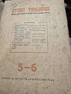 Studii Teologice. Revista institutelor teologice din Patriarhia Romana Seria a II-a nr.5-6/1949