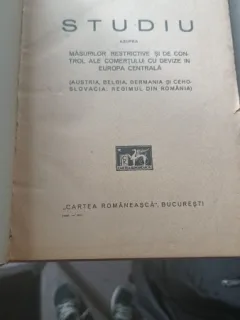 STUDIU ASUPRA MASURILOR RESTRICTIVE - STEFAN I. DIMITRESCU