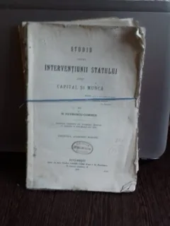 STUDIU INTRE CAPITAL SI MUNCA - N. PETRESCU COMNEN
