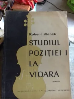 STUDIUL POZITIILOR LA VIOARA. CAIETUL II - ROBERT KLENCK