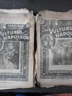 SUB VULTURUL LUI NAPOLEON - CAROL MAY, 47 NUMERE, PUBLICATII VECHI