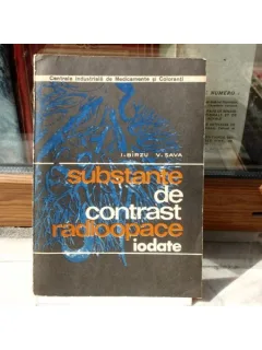 Substante de contrest radiopace , Prof. dr. doc. I. Birzu , 1973