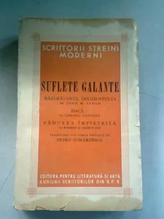 SUFLETE GALANTE. TREI PIESE DE J.M. SINGE, LORD DUNSANY, R.E. SHERWOOD