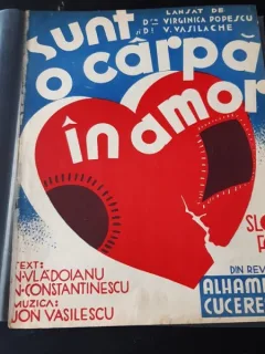 SUNT O CARPA IN AMOR, SLOW FOX, MUZICA DE ION VASILESCU, VERSURI DE N. VLADOIANU