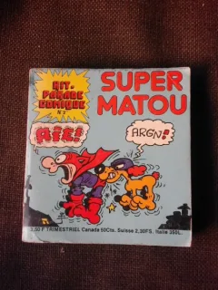 Super Matou nr.2  (benzi desenate, text in limba franceza)