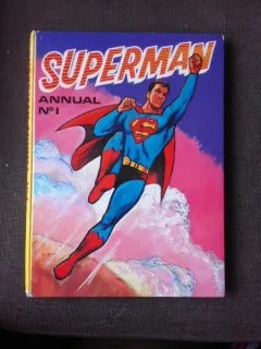 SUPERMAN NR.1/1972, CARTE CU BENZI DESENATE, TEXT IN LIMBA  ENGLEZA