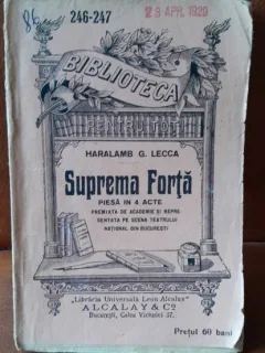 Suprema forta - Haralamb G. Lecca