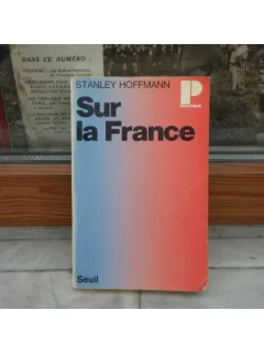 Sur la France , Stanley Hoffmann