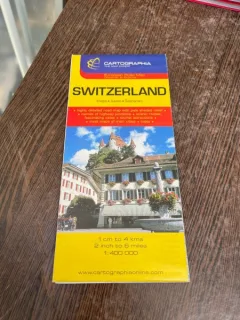 Switzerland (harta) 1: 400 000