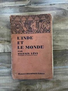 Sylvain Levi L Inde et Le Monde (1926)