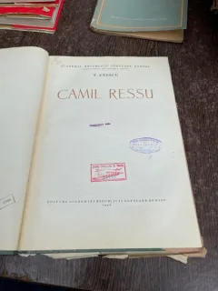 T. Enescu - Camil Ressu