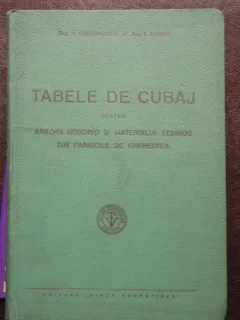 TABELE DE CUBAJ PENTRU ARBORII DOBORATI SI MATERIAL LEMNOS
