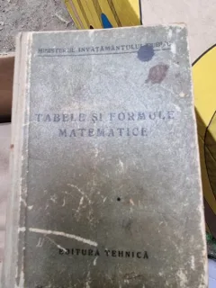 Tabele si formule Matematice