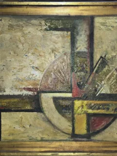 Tablou Dinu Mihai Falcoianu - Peisaj marin cu doua orizonturi (pictura)