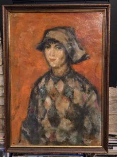 Tablou Francisc Baranyai - Arlechin (pictura)