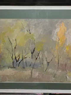 Tablou Gheorghe Mocanu - Culorile Toamnei (pictura)